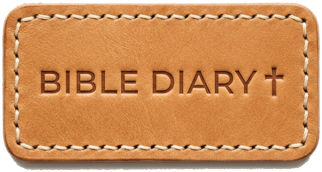 Bible Diary Natural Leather